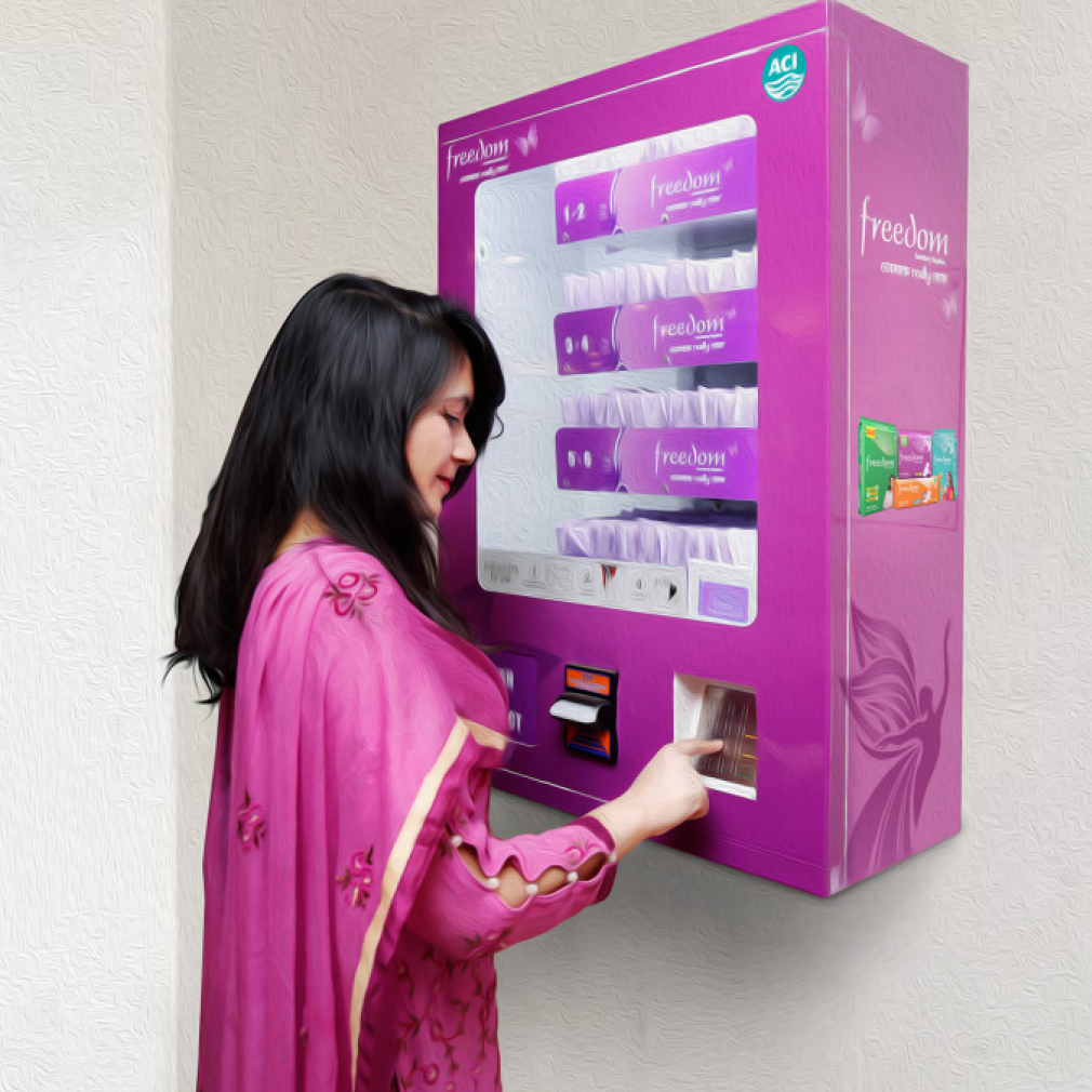 Sanitary Napkin Dispenser 2